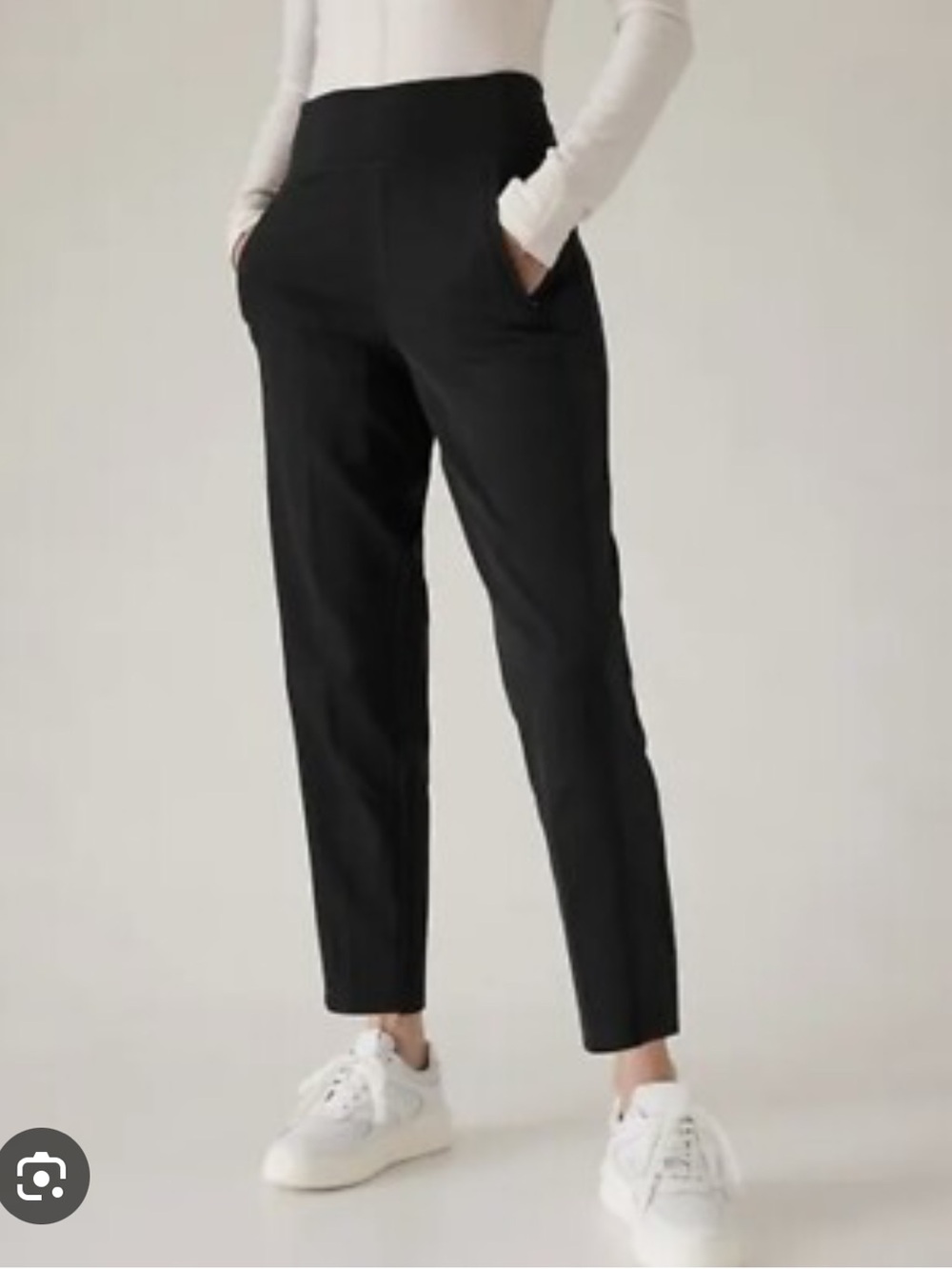 Athleta Endless Satin Side Stripe Pant